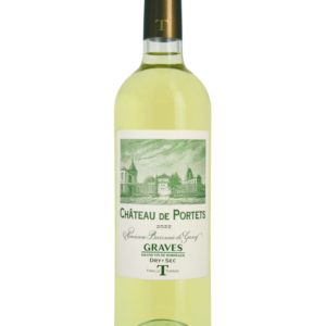 Photo d'une bouteille du Graves Blanc du Château de Portets 2022